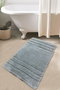 Mijölnir Alfombrilla de Baño de Algodón Gris 80 x 130 cm